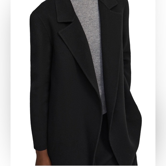 NWT | Theory | Clairene Double Face Jacker | Black - Picture 3 of 8